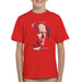 Sidney Maurer Original Portrait Of Clint Eastwood Kids T-Shirt - Kids Boys T-Shirt