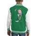 Sidney Maurer Original Portrait Of Clint Eastwood Kids Varsity Jacket - Kids Boys Varsity Jacket
