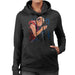 Sidney Maurer Original Portrait Of The Dalai Lama Womens Hooded Sweatshirt - Womens Hooded Sweatshirt