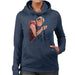 Sidney Maurer Original Portrait Of The Dalai Lama Womens Hooded Sweatshirt - Womens Hooded Sweatshirt