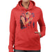 Sidney Maurer Original Portrait Of The Dalai Lama Womens Hooded Sweatshirt - Womens Hooded Sweatshirt