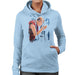 Sidney Maurer Original Portrait Of The Dalai Lama Womens Hooded Sweatshirt - Womens Hooded Sweatshirt