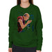 Sidney Maurer Original Portrait Of The Dalai Lama Womens Sweatshirt - Womens Sweatshirt