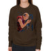 Sidney Maurer Original Portrait Of The Dalai Lama Womens Sweatshirt - Womens Sweatshirt