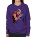 Sidney Maurer Original Portrait Of The Dalai Lama Womens Sweatshirt - Womens Sweatshirt