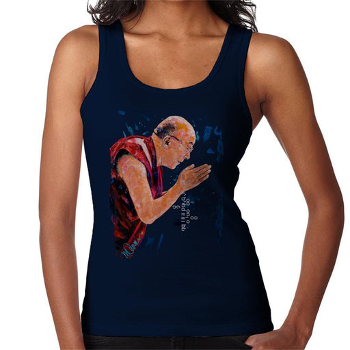 Sidney Maurer Original Portrait Of The Dalai Lama Womens Vest - Womens Vest