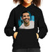Sidney Maurer Original Portrait Of Drake Smiling Kids Hooded Sweatshirt - Kids Boys Hooded Sweatshirt