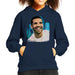 Sidney Maurer Original Portrait Of Drake Smiling Kids Hooded Sweatshirt - Kids Boys Hooded Sweatshirt