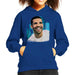 Sidney Maurer Original Portrait Of Drake Smiling Kids Hooded Sweatshirt - Kids Boys Hooded Sweatshirt