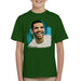 Sidney Maurer Original Portrait Of Drake Smiling Kids T-Shirt - Kids Boys T-Shirt