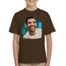Sidney Maurer Original Portrait Of Drake Smiling Kids T-Shirt - Kids Boys T-Shirt