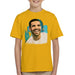 Sidney Maurer Original Portrait Of Drake Smiling Kids T-Shirt - Kids Boys T-Shirt