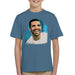 Sidney Maurer Original Portrait Of Drake Smiling Kids T-Shirt - Kids Boys T-Shirt
