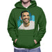 Sidney Maurer Original Portrait Of Drake Smiling Mens Hooded Sweatshirt - Mens Hooded Sweatshirt