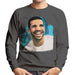 Sidney Maurer Original Portrait Of Drake Smiling Mens Sweatshirt - Mens Sweatshirt