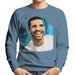 Sidney Maurer Original Portrait Of Drake Smiling Mens Sweatshirt - Mens Sweatshirt