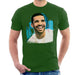 Sidney Maurer Original Portrait Of Drake Smiling Mens T-Shirt - Mens T-Shirt