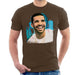 Sidney Maurer Original Portrait Of Drake Smiling Mens T-Shirt - Mens T-Shirt