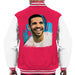 Sidney Maurer Original Portrait Of Drake Smiling Mens Varsity Jacket - Mens Varsity Jacket