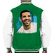 Sidney Maurer Original Portrait Of Drake Smiling Mens Varsity Jacket - Mens Varsity Jacket