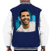 Sidney Maurer Original Portrait Of Drake Smiling Mens Varsity Jacket - Mens Varsity Jacket