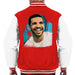 Sidney Maurer Original Portrait Of Drake Smiling Mens Varsity Jacket - Mens Varsity Jacket