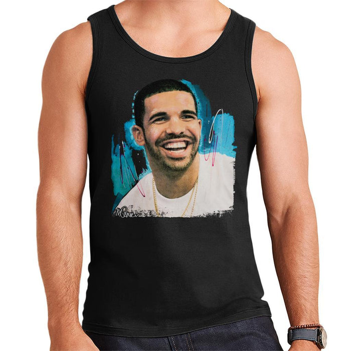 Sidney Maurer Original Portrait Of Drake Smiling Mens Vest - Mens Vest
