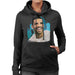 Sidney Maurer Original Portrait Of Drake Smiling Womens Hooded Sweatshirt - Womens Hooded Sweatshirt