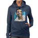 Sidney Maurer Original Portrait Of Drake Smiling Womens Hooded Sweatshirt - Womens Hooded Sweatshirt