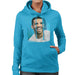 Sidney Maurer Original Portrait Of Drake Smiling Womens Hooded Sweatshirt - Womens Hooded Sweatshirt