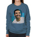 Sidney Maurer Original Portrait Of Drake Smiling Womens Sweatshirt - Womens Sweatshirt