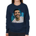 Sidney Maurer Original Portrait Of Drake Smiling Womens Sweatshirt - Womens Sweatshirt