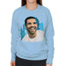 Sidney Maurer Original Portrait Of Drake Smiling Womens Sweatshirt - Womens Sweatshirt