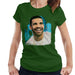 Sidney Maurer Original Portrait Of Drake Smiling Womens T-Shirt - Womens T-Shirt