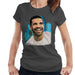 Sidney Maurer Original Portrait Of Drake Smiling Womens T-Shirt - Womens T-Shirt