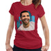 Sidney Maurer Original Portrait Of Drake Smiling Womens T-Shirt - Womens T-Shirt