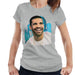 Sidney Maurer Original Portrait Of Drake Smiling Womens T-Shirt - Womens T-Shirt