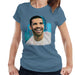Sidney Maurer Original Portrait Of Drake Smiling Womens T-Shirt - Womens T-Shirt