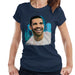 Sidney Maurer Original Portrait Of Drake Smiling Womens T-Shirt - Womens T-Shirt