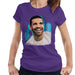 Sidney Maurer Original Portrait Of Drake Smiling Womens T-Shirt - Womens T-Shirt