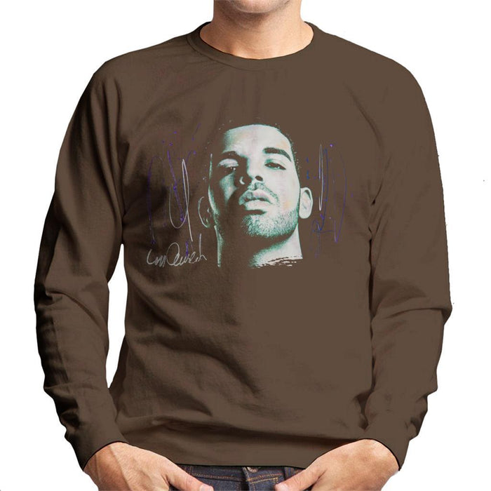 Sidney Maurer Original Portrait Of Drake OVOXO Mens Sweatshirt - Mens Sweatshirt