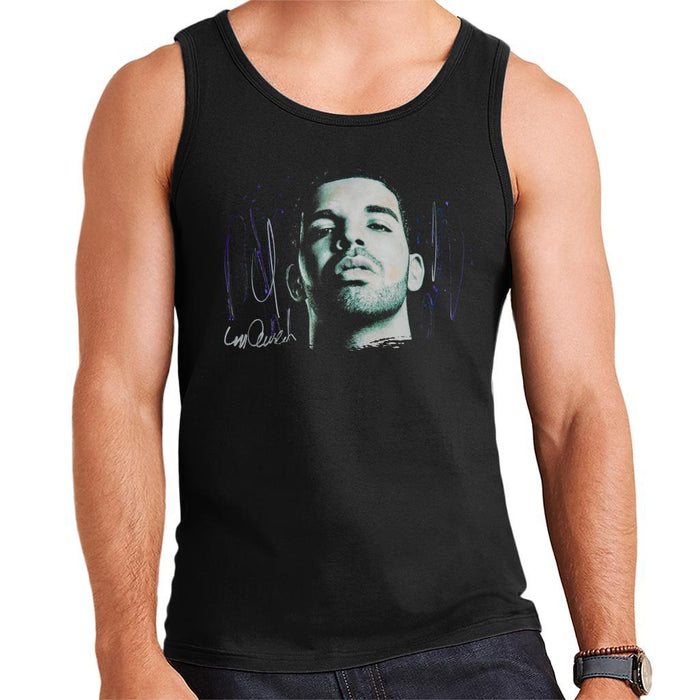 Sidney Maurer Original Portrait Of Drake OVOXO Mens Vest - Mens Vest