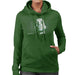 Sidney Maurer Original Portrait Of Drake OVOXO Womens Hooded Sweatshirt - Womens Hooded Sweatshirt