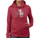 Sidney Maurer Original Portrait Of Drake OVOXO Womens Hooded Sweatshirt - Womens Hooded Sweatshirt