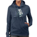 Sidney Maurer Original Portrait Of Drake OVOXO Womens Hooded Sweatshirt - Womens Hooded Sweatshirt