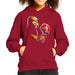 Sidney Maurer Original Portrait Of George Foreman Kids Hooded Sweatshirt - Kids Boys Hooded Sweatshirt