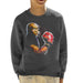 Sidney Maurer Original Portrait Of George Foreman Kids Sweatshirt - Kids Boys Sweatshirt