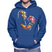 Sidney Maurer Original Portrait Of George Foreman Mens Hooded Sweatshirt - Mens Hooded Sweatshirt