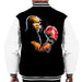 Sidney Maurer Original Portrait Of George Foreman Mens Varsity Jacket - Mens Varsity Jacket