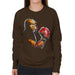 Sidney Maurer Original Portrait Of George Foreman Womens Sweatshirt - Womens Sweatshirt